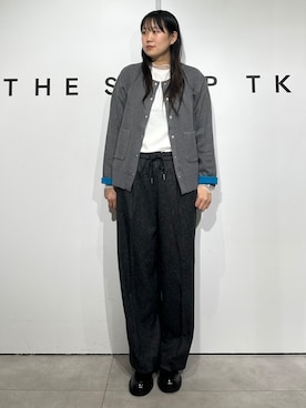 「THE SHOP TK （ザ ショップ ティーケー ）のアイテム（Tシャツ/カットソー）」を使った、cottonさん（レディース・162cm）の秋コーディネート