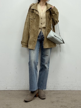 「A.P.C.（アーペーセー）のアイテム」を使った、yuka0152さん（レディース・152cm）の夏コーディネート