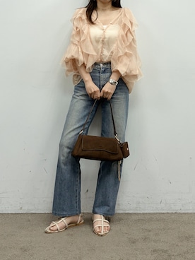 「A.P.C.（アーペーセー）のアイテム」を使った、yuka0152さん（レディース・152cm）の夏コーディネート