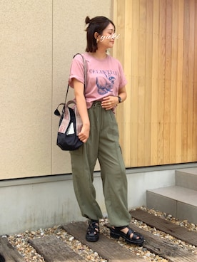 𝙮𝙪𝙠𝙞さん(レディース・158cm)の夏コーディネート