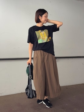 「ikka（イッカ）のアイテム」を使った、𝙮𝙪𝙠𝙞さん（レディース・158cm）の夏コーディネート