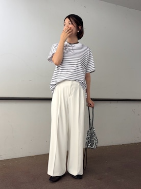 𝙮𝙪𝙠𝙞さん(レディース・158cm)の夏コーディネート