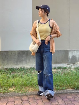 𝙮𝙪𝙠𝙞さん(レディース・158cm)の夏コーディネート