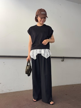 𝙮𝙪𝙠𝙞さん(レディース・158cm)の夏コーディネート