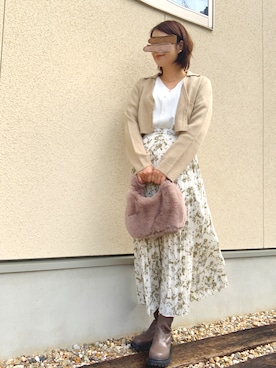 𝙮𝙪𝙠𝙞さん（レディース・158cm）の秋コーディネート