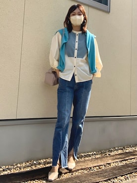 𝙮𝙪𝙠𝙞さん（レディース・158cm）の春コーディネート