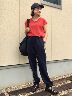 𝙮𝙪𝙠𝙞さん（レディース・158cm）の夏コーディネート