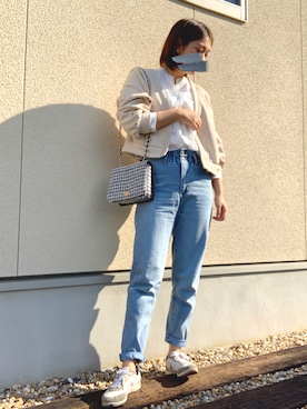 𝙮𝙪𝙠𝙞さん（レディース・158cm）の秋コーディネート