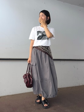 𝙮𝙪𝙠𝙞さん(レディース・158cm)の夏コーディネート
