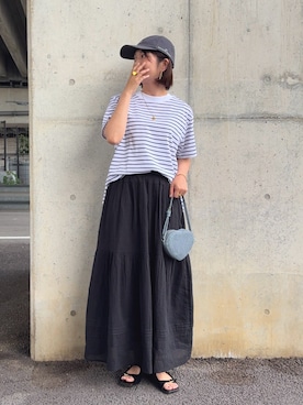 𝙮𝙪𝙠𝙞さん(レディース・158cm)の夏コーディネート
