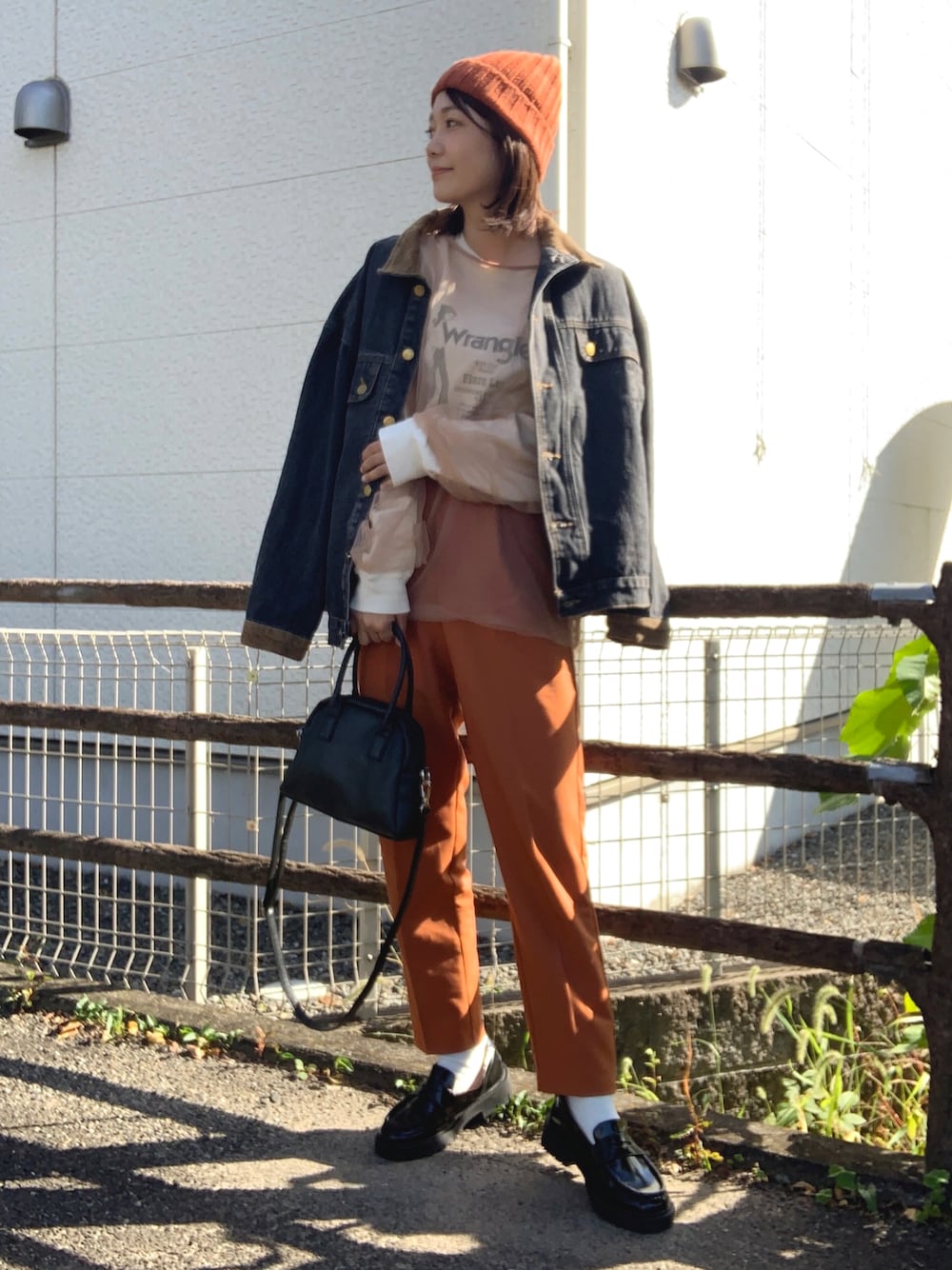 𝙮𝙪𝙠𝙞さんの「WR　プリントロンＴ＊（Green　Parks）」を使ったコーディネートの1枚目の写真