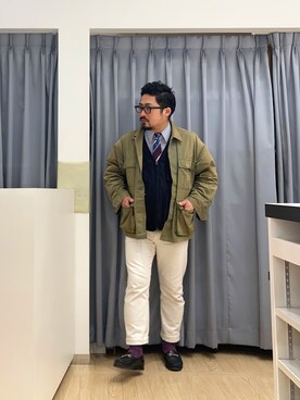 SHIRTS PLAZA 広島府中イオンモール店さん（メンズ・170cm）の冬コーディネート