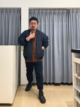 SHIRTS PLAZA 広島府中イオンモール店さん（メンズ・170cm）の冬コーディネート