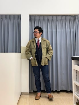 SHIRTS PLAZA 広島府中イオンモール店さん(メンズ・170cm)の冬コーディネート