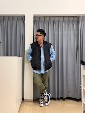 SHIRTS PLAZA 広島府中イオンモール店さん（メンズ・170cm）の冬コーディネート