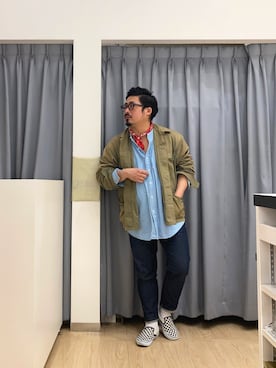 SHIRTS PLAZA 広島府中イオンモール店さん（メンズ・170cm）の冬コーディネート