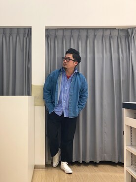 SHIRTS PLAZA 広島府中イオンモール店さん(メンズ・170cm)の春コーディネート
