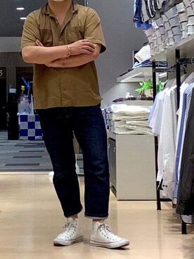 「summer」｜SHIRTS PLAZA 広島府中イオンモール店さん（メンズ・170cm）の春コーディネート
