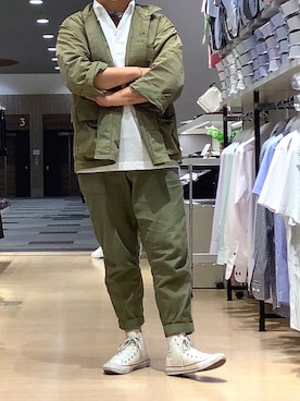 SHIRTS PLAZA 広島府中イオンモール店さん(メンズ・170cm)の春コーディネート