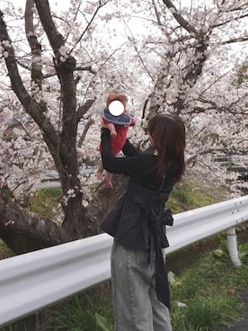 「GAP（ギャップ）のアイテム」を使った、carrotさん（レディース・160cm）の春コーディネート