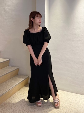 「スリット」｜nonko 【骨スト】さん（レディース・151cm）の春コーディネート