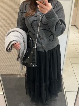 「archives（アルシーヴ）のアイテム」を使った、ayano0405さん（レディース・155cm）の冬コーディネート