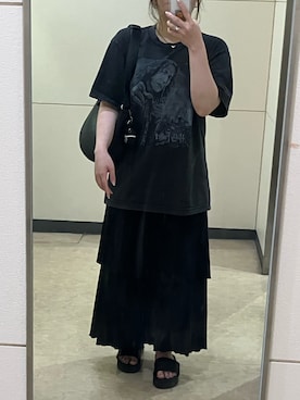 「PUMA（プーマ）のアイテム」を使った、ayano0405さん（レディース・155cm）の夏コーディネート