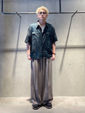 「アイテム（リング）」を使った、andy83さん（メンズ・174cm・20代）の夏コーディネート