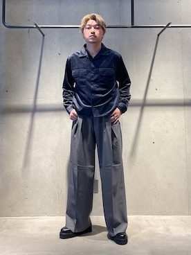 「HARE（ハレ）のアイテム（リング）」を使った、andy83さん（メンズ・174cm）の秋コーディネート