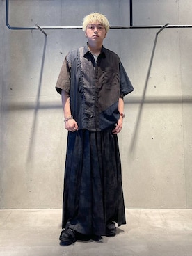 「HARE（ハレ）のアイテム」を使った、andy83さん（メンズ・174cm）の夏コーディネート