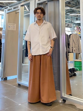 「HARE（ハレ）のアイテム（ブレスレット）」を使った、andy83さん（メンズ・174cm）の春コーディネート