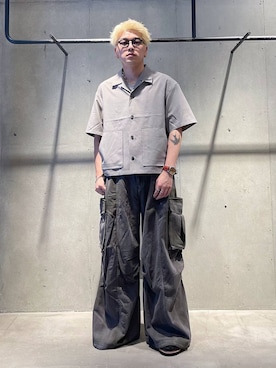 「HARE（ハレ）のアイテム」を使った、andy83さん（メンズ・174cm）の夏コーディネート
