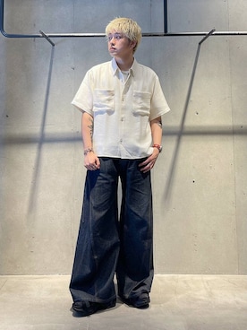 「HARE（ハレ）のアイテム」を使った、andy83さん（メンズ・174cm）の夏コーディネート