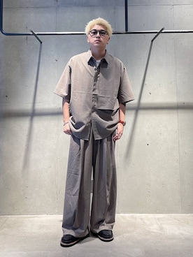 「アイテム（リング）」を使った、andy83さん（メンズ・174cm・20代）の夏コーディネート