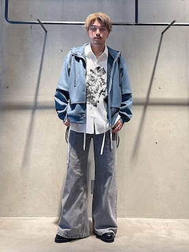 「アイテム（リング）」を使った、andy83さん（メンズ・174cm・20代）の秋コーディネート