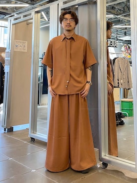 「HARE（ハレ）のアイテム（ブレスレット）」を使った、andy83さん（メンズ・174cm）の春コーディネート