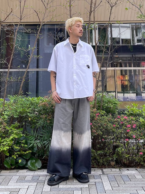 【完売品】　ハレ　HARE デニム　パンツ セール】メルトカコウデニムパンツ(HARE)（デニムパンツ）｜HARE