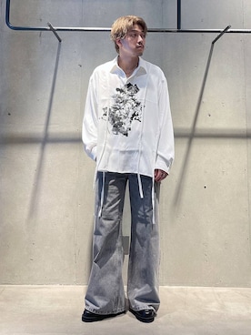 「HARE（ハレ）のアイテム（リング）」を使った、andy83さん（メンズ・174cm）の秋コーディネート