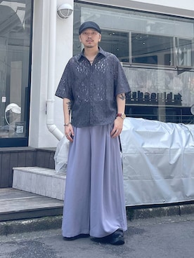 「アイテム（リング）」を使った、andy83さん（メンズ・174cm・20代）の夏コーディネート