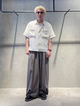 「アイテム（リング）」を使った、andy83さん（メンズ・174cm・20代）の夏コーディネート
