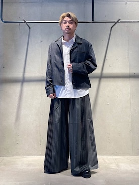 「HARE（ハレ）のアイテム（その他パンツ）」を使った、andy83さん（メンズ・174cm・20代）の秋コーディネート