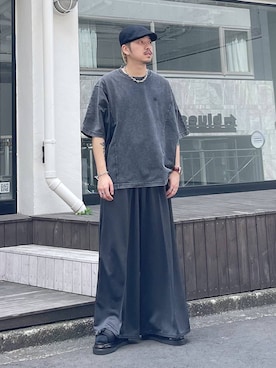 andy83さんの「ベルトシャークサンダル(HARE)」を使ったコーディネート