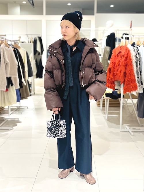 fudgeさま専用　Roughatourリネンサロペット　未使用 セール】『別注』さらさ×SENSE OF PLACE ソフトツイルジャンプ