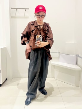 「私が選ぶセールアイテム26SS」｜ミクさん（レディース・153cm）の秋コーディネート