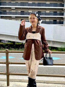 SENSE OF PLACE by URBAN RESEARCHのテーラードジャケットを使った