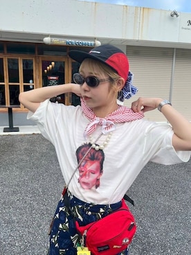 「SMELLY（スメリー）のアイテム（財布/小物）」を使った、ミクさん（レディース・153cm）の夏コーディネート