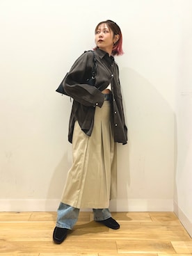 ミクさん(レディース・153cm)の秋コーディネート