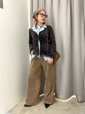 ミクさん(レディース・153cm)の秋コーディネート