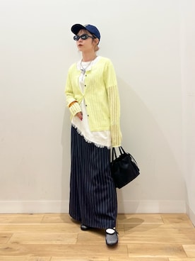 ミクさん(レディース・153cm)の春コーディネート