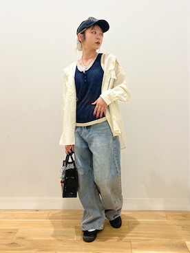 「RODE SKO（ロデスコ）のアイテム（シューズ）」を使った、ミクさん（レディース・153cm）の春コーディネート